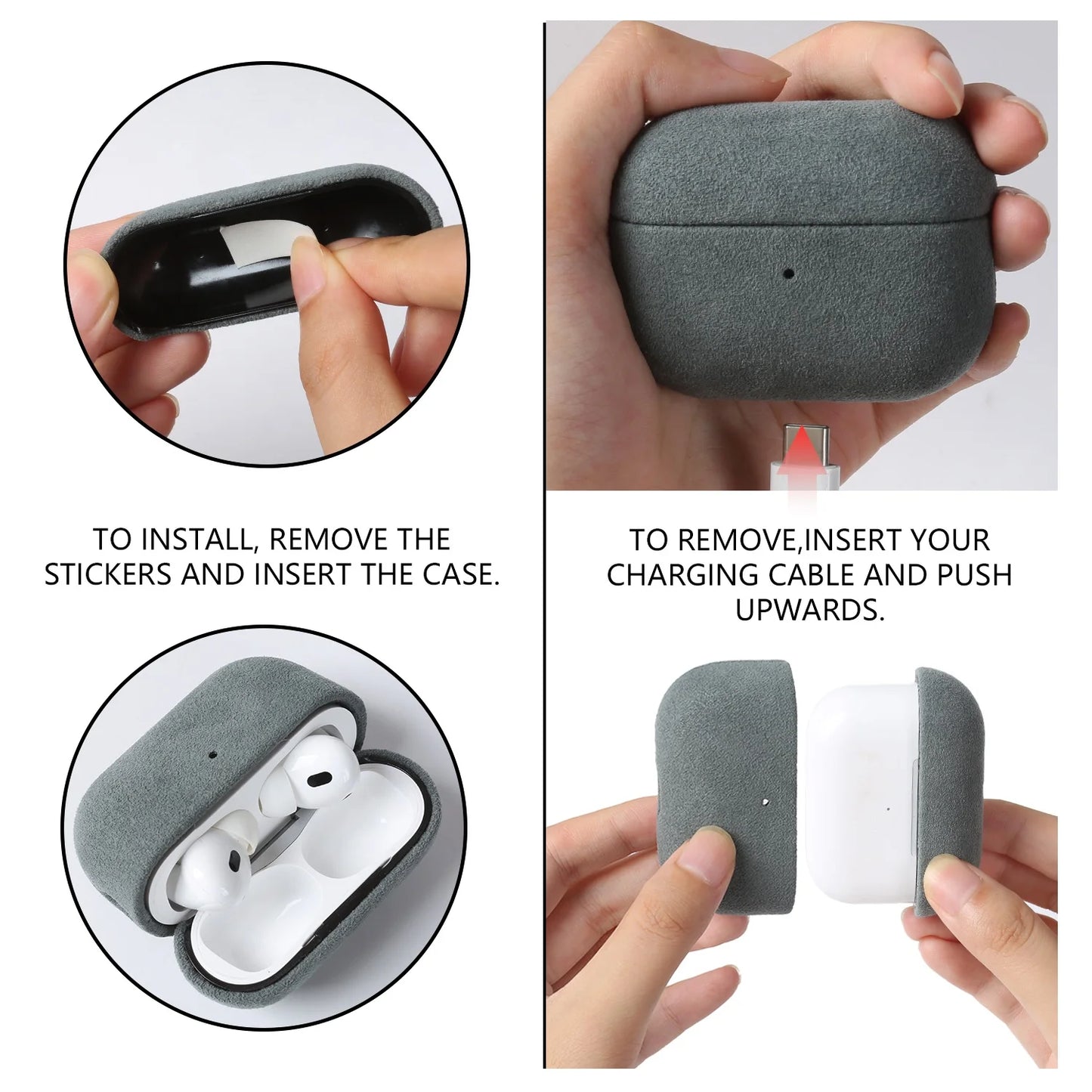 Alcantara AirPods Pro - Case