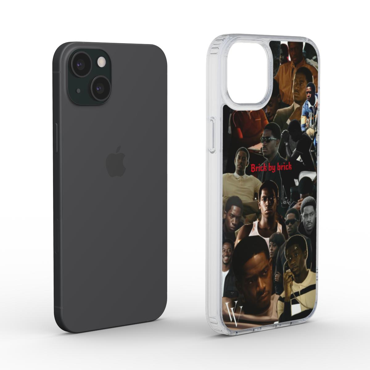 Clear Phone Case – Franklin Saint Brick by Brick Edition