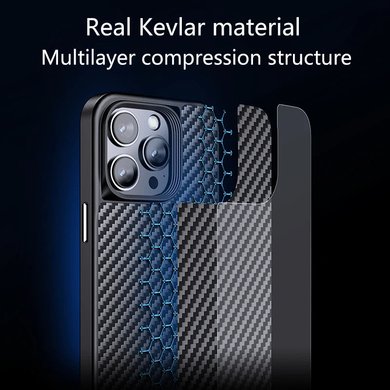 Kevlar Aramid Fiber MagSafe - Case