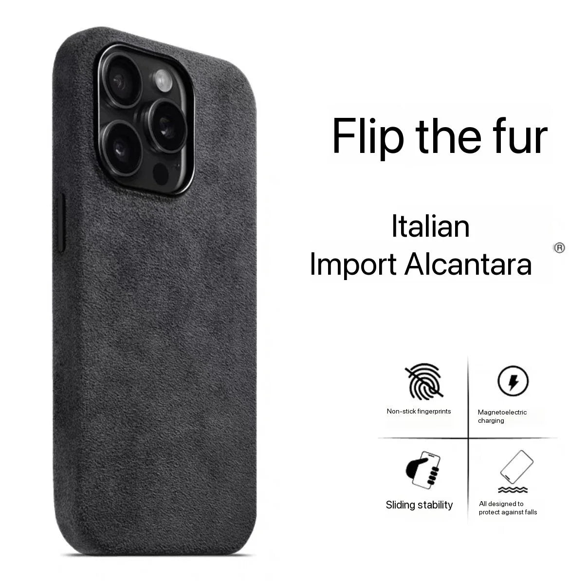 Melkco Alcantara MagSafe - Case